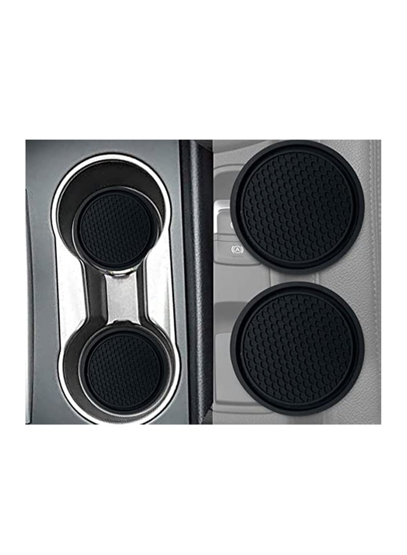 Zikra Car Cup Coaster 2PCS Accessories Anti Slip Insert Suitable for Most Interior - Image 2
