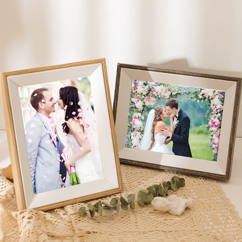 Mity rain Sublimation Blanks Products for 8x10 Picture Frame, 15Pcs Double-Sided Sublimation Blanks Canvas for DIY Halloween Christmas Photos, Decorative Canvas Pads Sublimation Supplies - Image 4