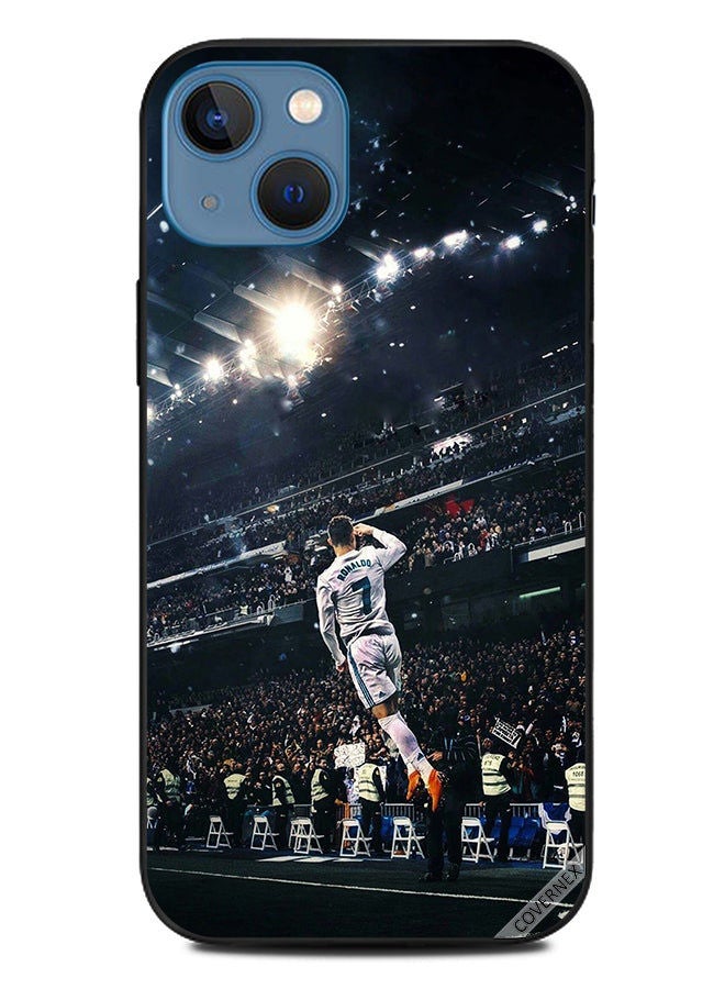Covernex Protective Case Cover For Apple iPhone 13 Ronaldo Flying - Image 1