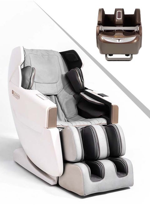 ExaltUs 4D + Foot Massager | Full Body Massage Chair | 12 Auto Programs