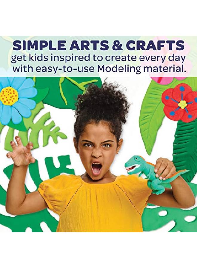 Crayola Model Magic Deluxe Craft Pack Clay Alternative Gift For Kids 14 Single Pack 7 Oz - Image 5