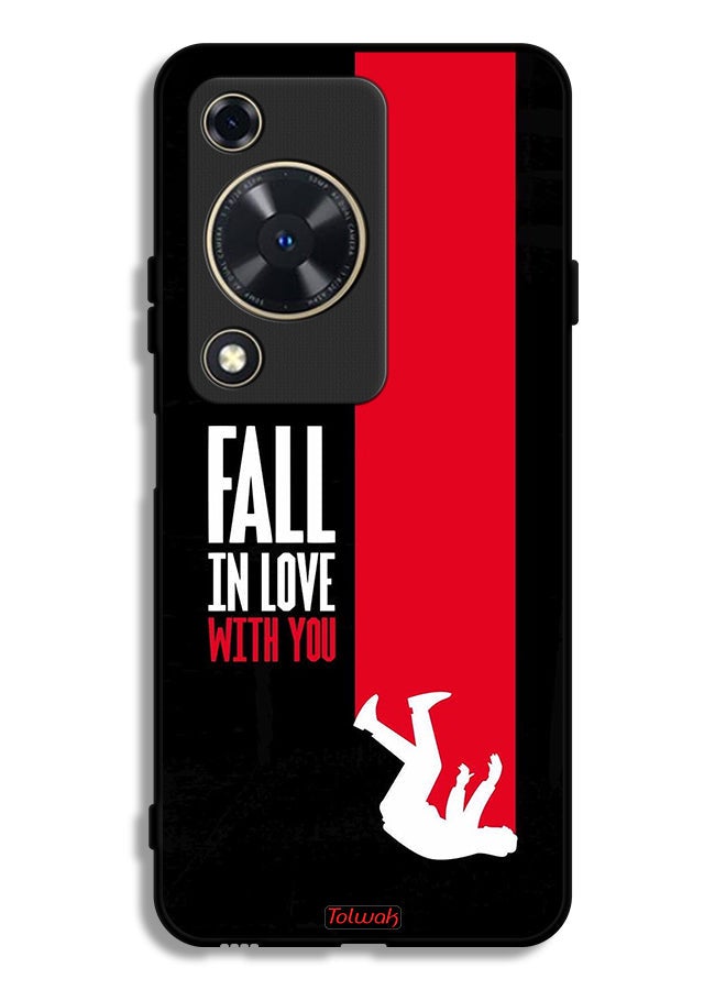 Tolwak Huawei Nova Y63 Protective Case Cover Fall In Love With You