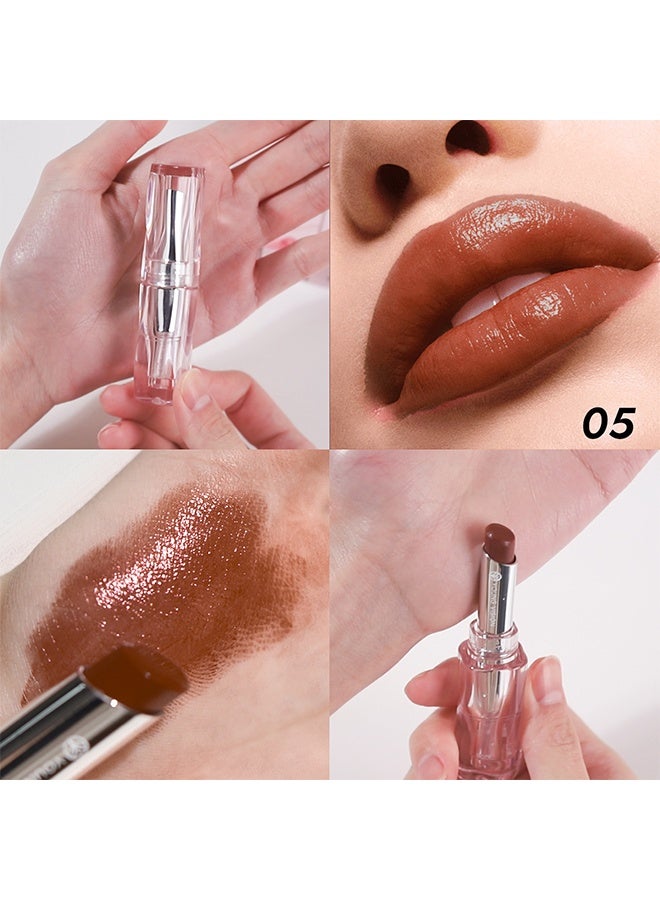 YOUNG VISION Lip stick Tinted Lip Balm - Sheer Hydrating Lipstick for All Skin Tones - Moisturizing Lip Color, Nourishing Lip Balm with a Hint of Natural Black Cherry Tint (05) - Image 2