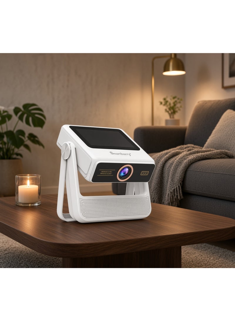 Smartbarry HT40 4K HDR Smart Projector with Electric Focus, 5G Dual Band WiFi, Built in Touch Screen, Big Screen Home Theater Projector for Movies, Videos, Gaming & Presentations - Image 5