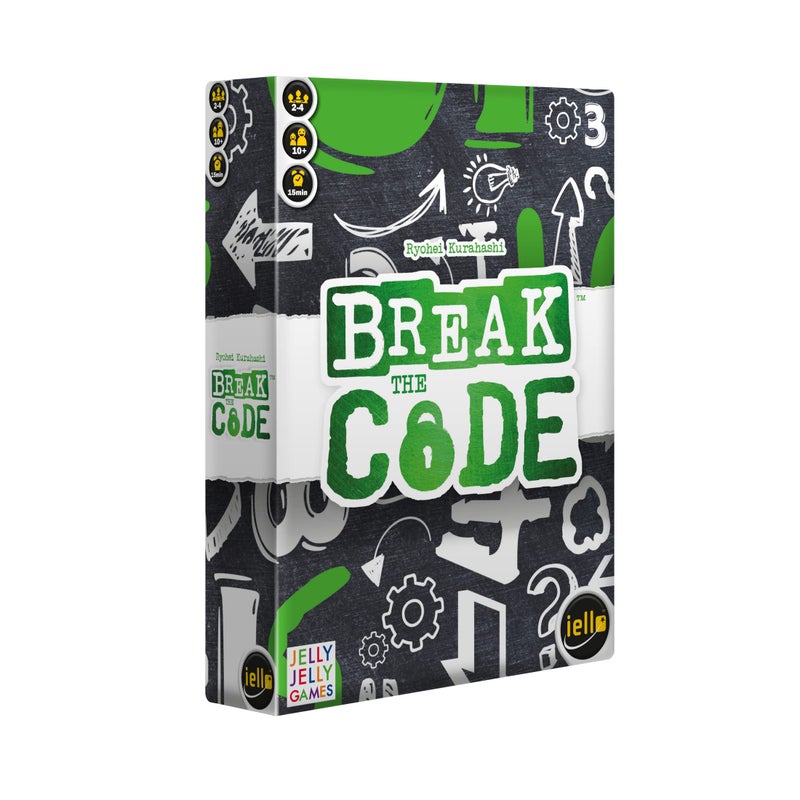 IELLO: Break The Code, Strategy Board Game, Duel or Multiplayer, High Voltage Decoding, Break Your Opponents' Code, 2 to 4 Players, for Ages 10 and Up - Image 1