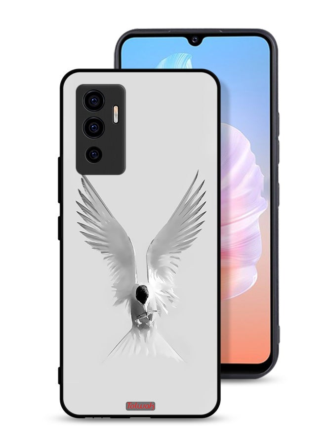 Tolwak غطاء واقي لهاتف فيفو V23e بأجنحة - Image 1