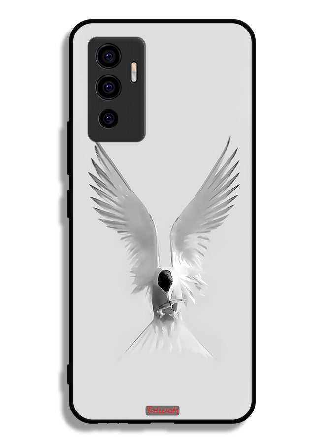Tolwak غطاء واقي لهاتف فيفو V23e بأجنحة - Image 2