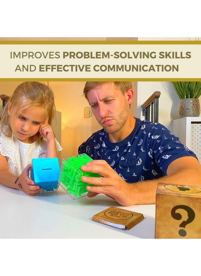 aGreatLife - Puzzle Box Most Fun & Annoying Mystery Box For Adults Money Box For Cash Gift Pull For Kids Money Maze Puzzle Box For Adults Cash Gift For Kids With Well Crafted Package Money Maze Box - Image 1