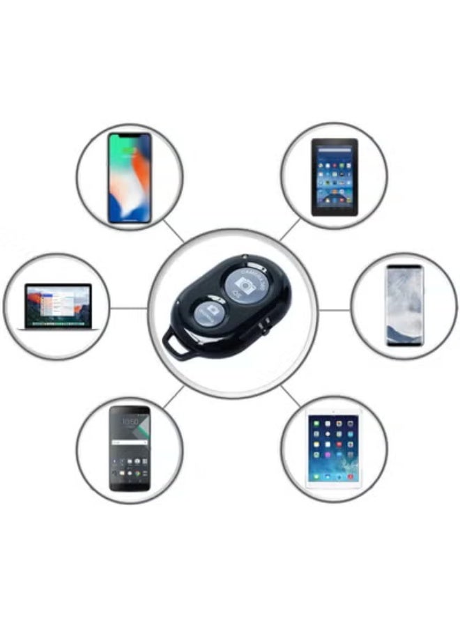 Flexible Mini Tripod 10 Inch with Remote Control, Phone Holder and GoPro Adapter – Small Tripod Stand for Video Recording and Vlogging – Compatible with Phones and Cameras - Image 4