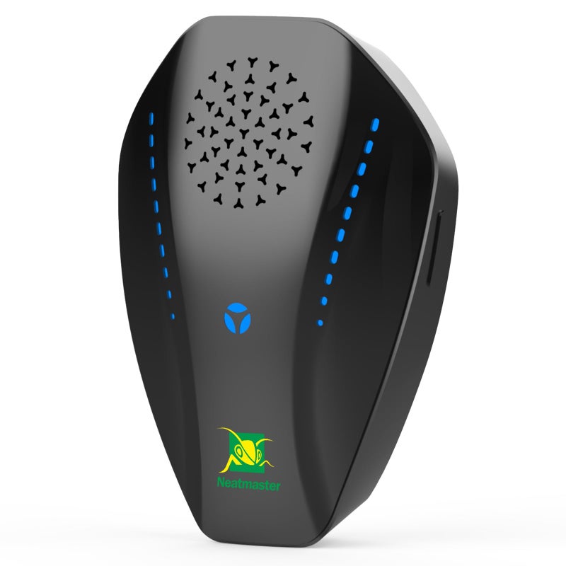 Neatmaster Ultrasonic Repeller Insect Indoor Repeller Electronic Ultrasonic Plug in Repellent for Roach Mosquito Mice Spider Ant Flea Bug Pest Deterrent for House Garage Office Hotel