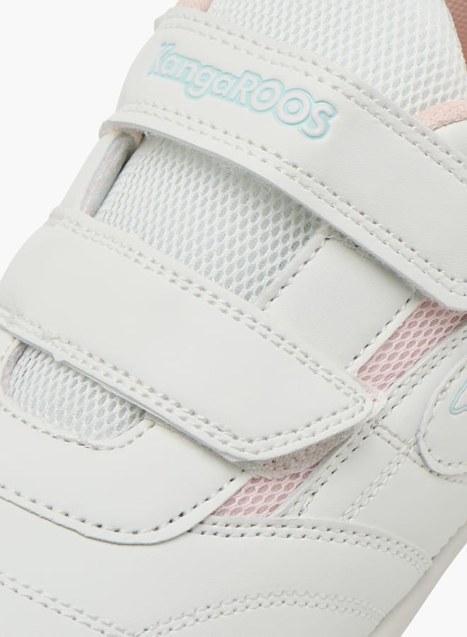 kangaROOS Women's Logo Detail Sports Shoes with Hook and Loop Closure - Image 4