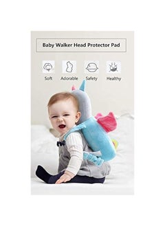 HOOKOR Durku Baby Head Protector,Toddler Baby Head Protection Cushion Backpack,Adjustable Infant Support Head Pillows Soft Baby Nursery Pillows for Crawling & Walking (Blue Angel)  - Image 5