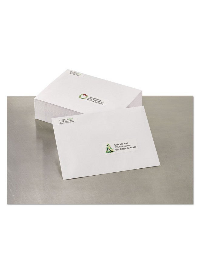 افيري ملصقات بريدية بيضاء سهلة التقشير للطابعات الليزرية، مقاس 1 × 2.62 بوصة، صندوق يحتوي على 3000 ملصق (5160)، عبوتان - Image 3