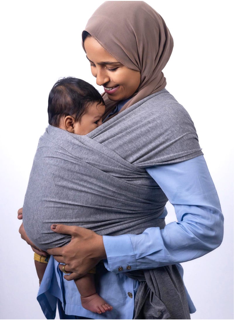 Calmy Baby Wrap Ergonomic Carrier/ Gray - pzsku/Z88CF20D830AF553FD313Z/45/_/1704473175/801bfe28-84c1-412d-bc34-0e4f922e7de3