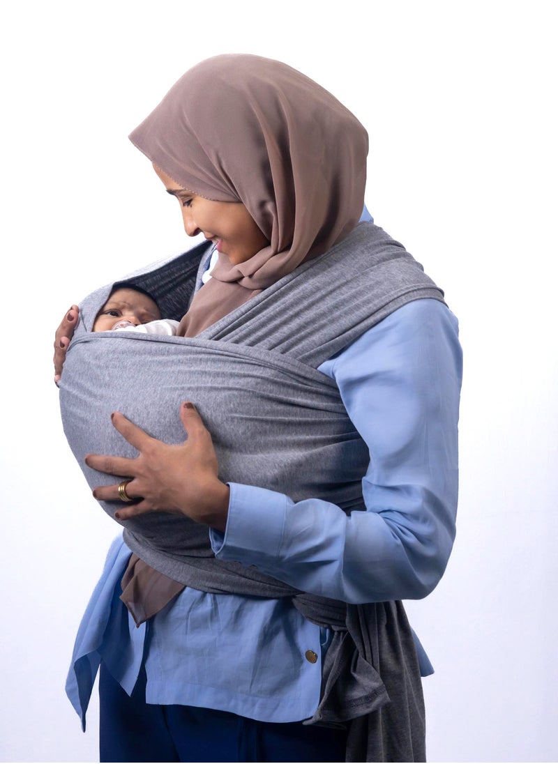 Calmy Baby Wrap Ergonomic Carrier/ Gray - pzsku/Z88CF20D830AF553FD313Z/45/_/1704473206/39b4aa9e-2d0e-443d-b40e-67e8cb14aed1