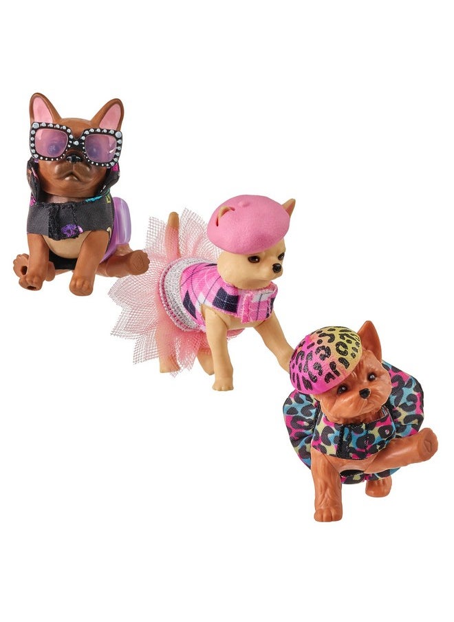 REAL Littles Real Littles - 3 Collectible Micro Puppy Carriers with 3 Micro Puppies and 15 Micro Working Surprises Inside!  - Image 3