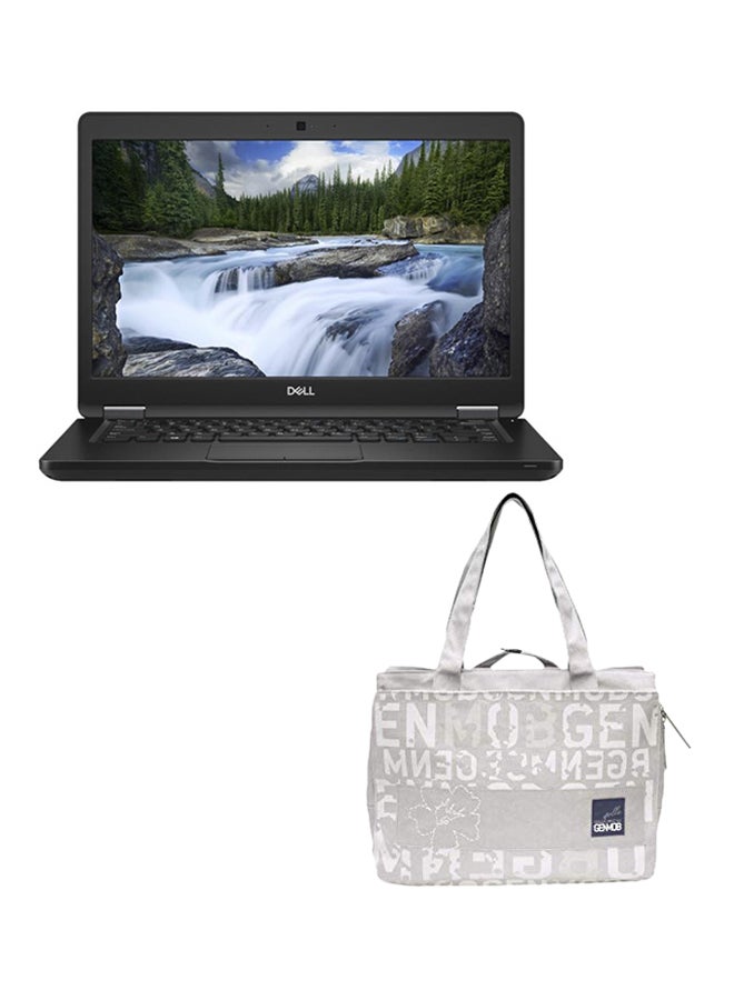 DELL Latitude 5490  Notebook With 14-Inch Display, Core i5 Processor/4GB RAM/500GB HDD/ Intel UHD Graphics 620 Processor Graphics With Bag Black - Image 1