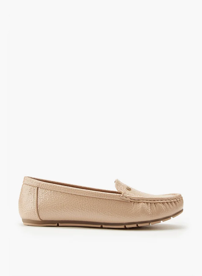 فلورا بيلا من شو إكسبرس Textured Slip-On Moccasins