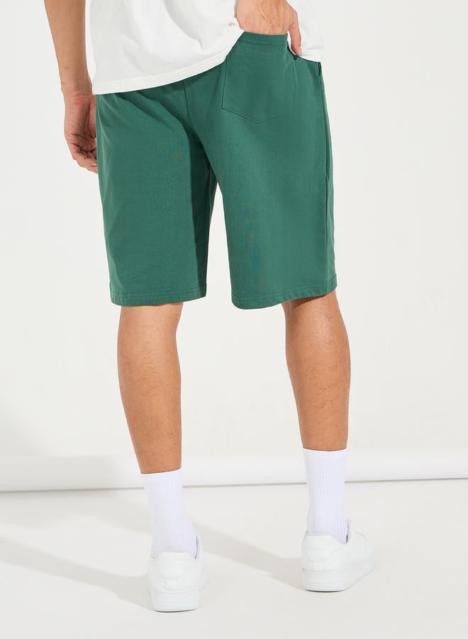 Styli Essentials Print Oversized Cotton Shorts - Image 4