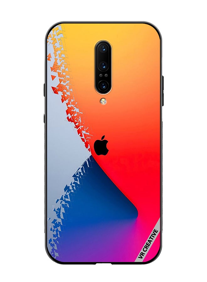 VR CREATIVE Protective Case Cover For OnePlus 7 Pro Apple Designs Design Multicolour - Image 1