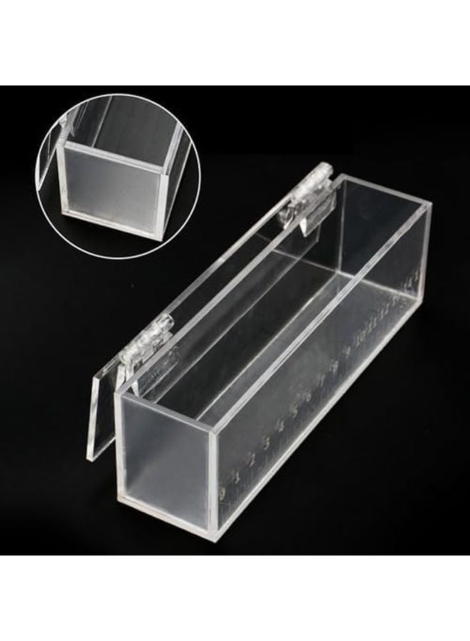 Large Acrylic Fish Viewing Box Multifunctional Breeding Case Aquarium Hatchery with Clear Scale - Image 4