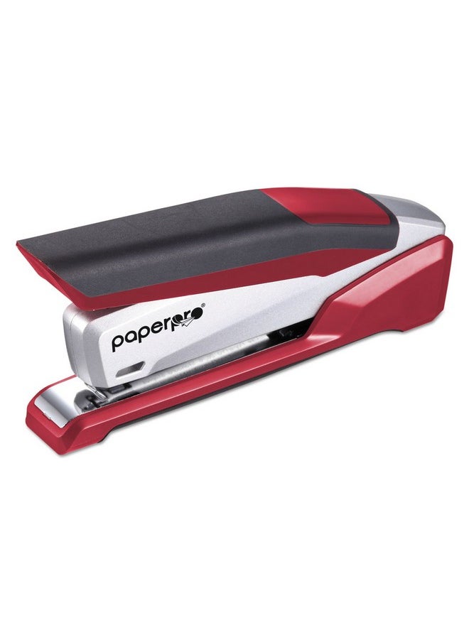 PaperPro 1117 Inpower+ 28 Premium Desktop Stapler, 28-Sheet Capacity, Red/Silver  - Image 3