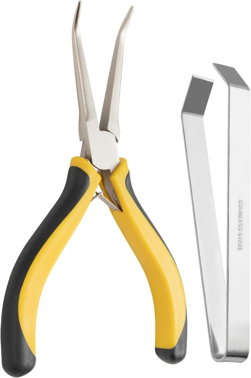 THAMIAO Fish Bone Pliers Tweezers Kit for All Kind of Fish Stainless Steel Deboning Tools 2pcs - Image 1
