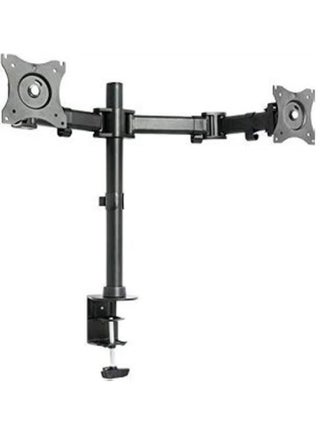 Fully Adjustable Dual Monitor Desk Mount Stand for 2 LCD Screens – Height Adjustable -- Swivel, Tilt, Cable Management, Heavy-Duty Base for Home & Office – Ergonomic Dual Monitor Setup for Improved Productivity - pzsku/Z88CFC77D024C4A44B6E4Z/45/1743057972/99ecbc44-9679-453b-90f6-0d117fae8212