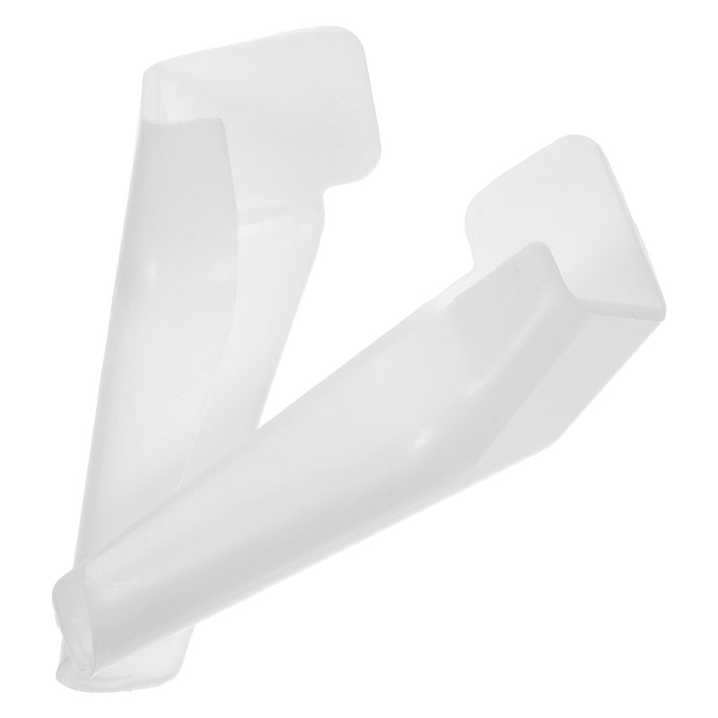 2Pcs Rv Rain Gutter Spout With Extensions Roof Rail Gutter Drain Protect Accessories For Van, Travel Trailer - Image 1