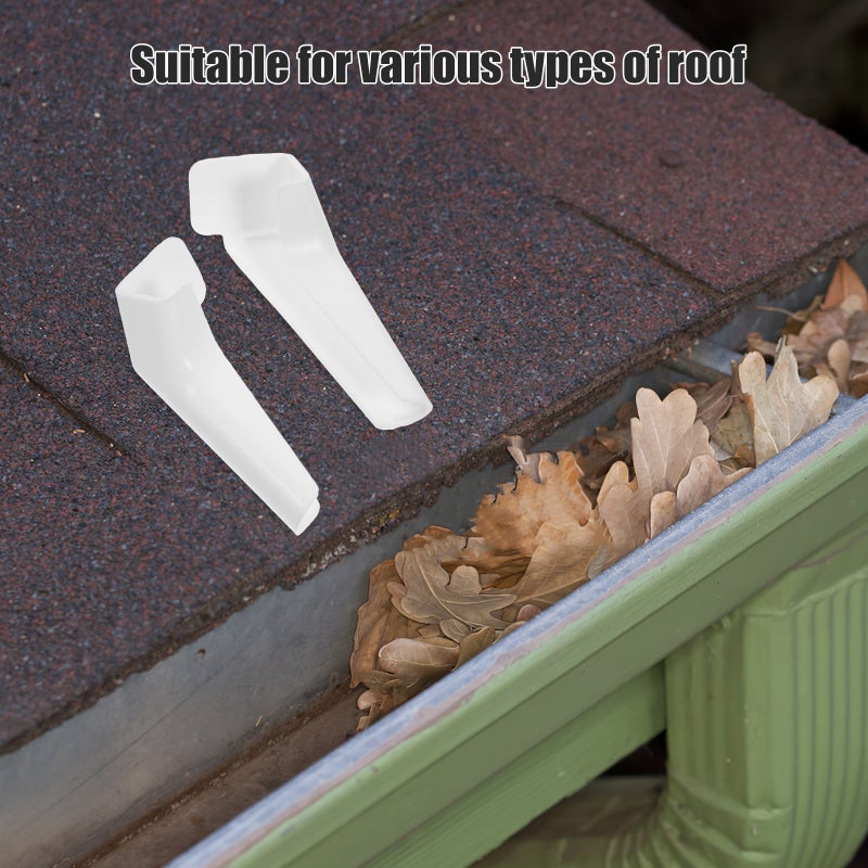2Pcs Rv Rain Gutter Spout With Extensions Roof Rail Gutter Drain Protect Accessories For Van, Travel Trailer - Image 5