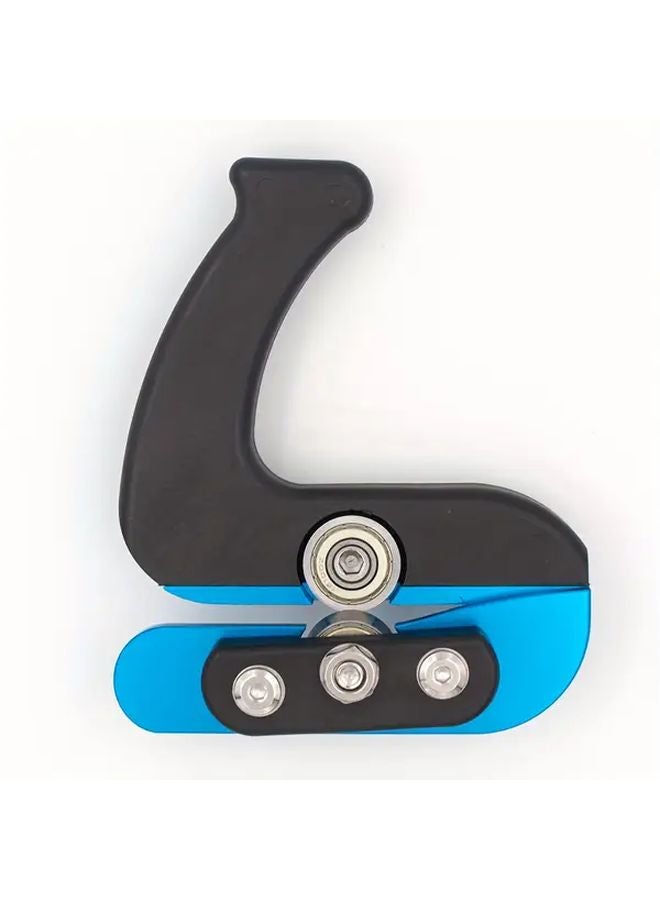 Heavy Duty Edge Banding Trimmer Pro Dual Offset Bearings Foldable Black 1pc - Image 1