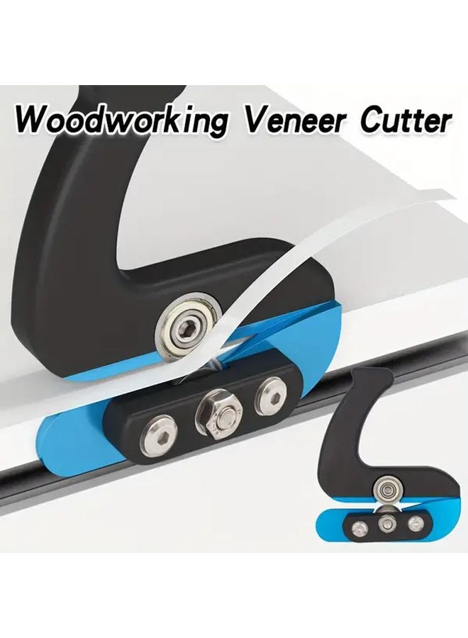 Heavy Duty Edge Banding Trimmer Pro Dual Offset Bearings Foldable Black 1pc - Image 2