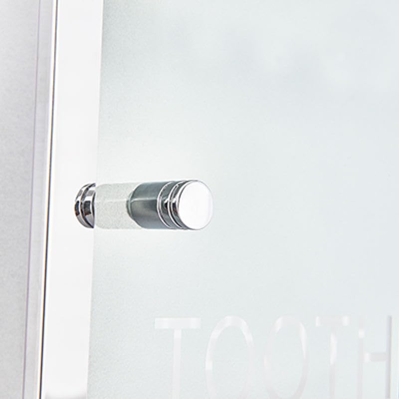 FC FC 10 10 Tooth Brush CabinetPremium Wall Mount 304 Grade Stainless Steel Bathroom Toothbrush CabinetToothpaste HolderStorage OrganiserCabinetBathroom Accessories Chrome  - Image 4