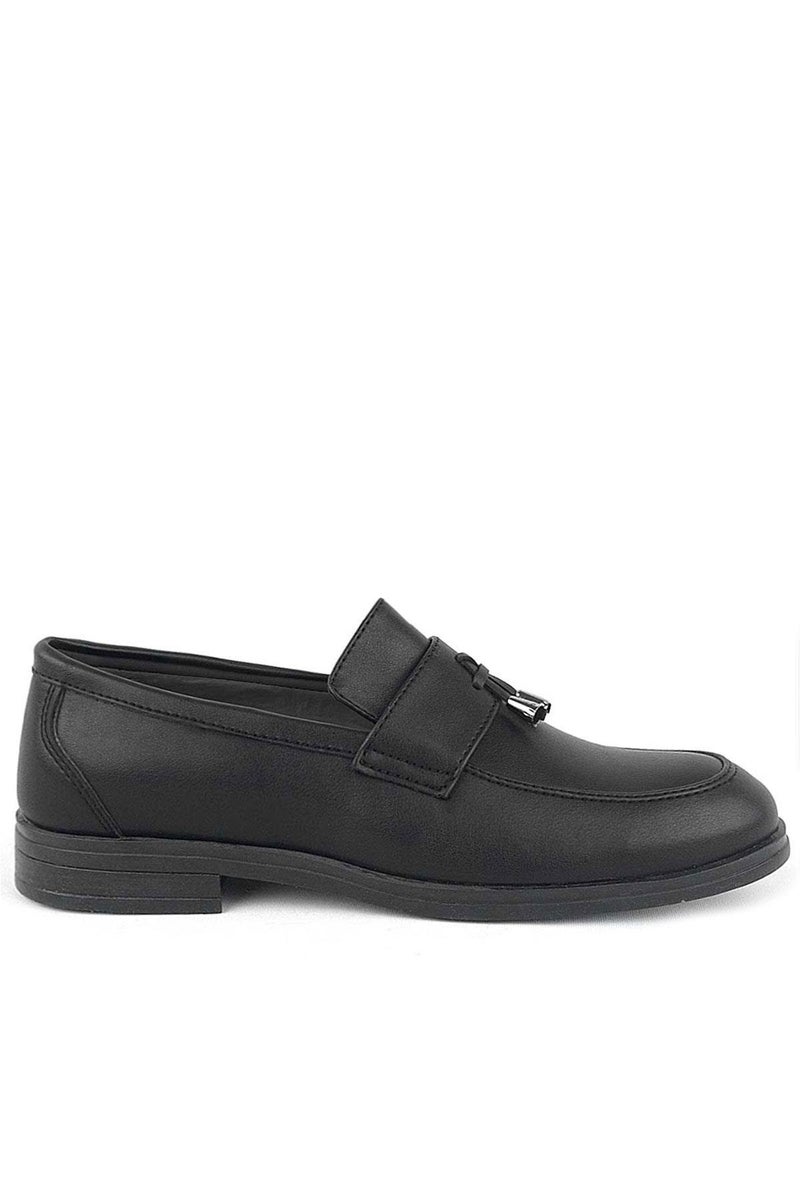 Rakerplus Boys' Classic Matte Black Raker Plus Loafer - Image 4