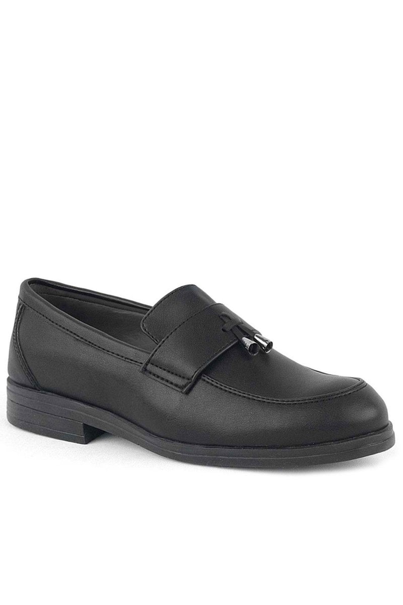 Rakerplus Boys' Classic Matte Black Raker Plus Loafer - Image 3