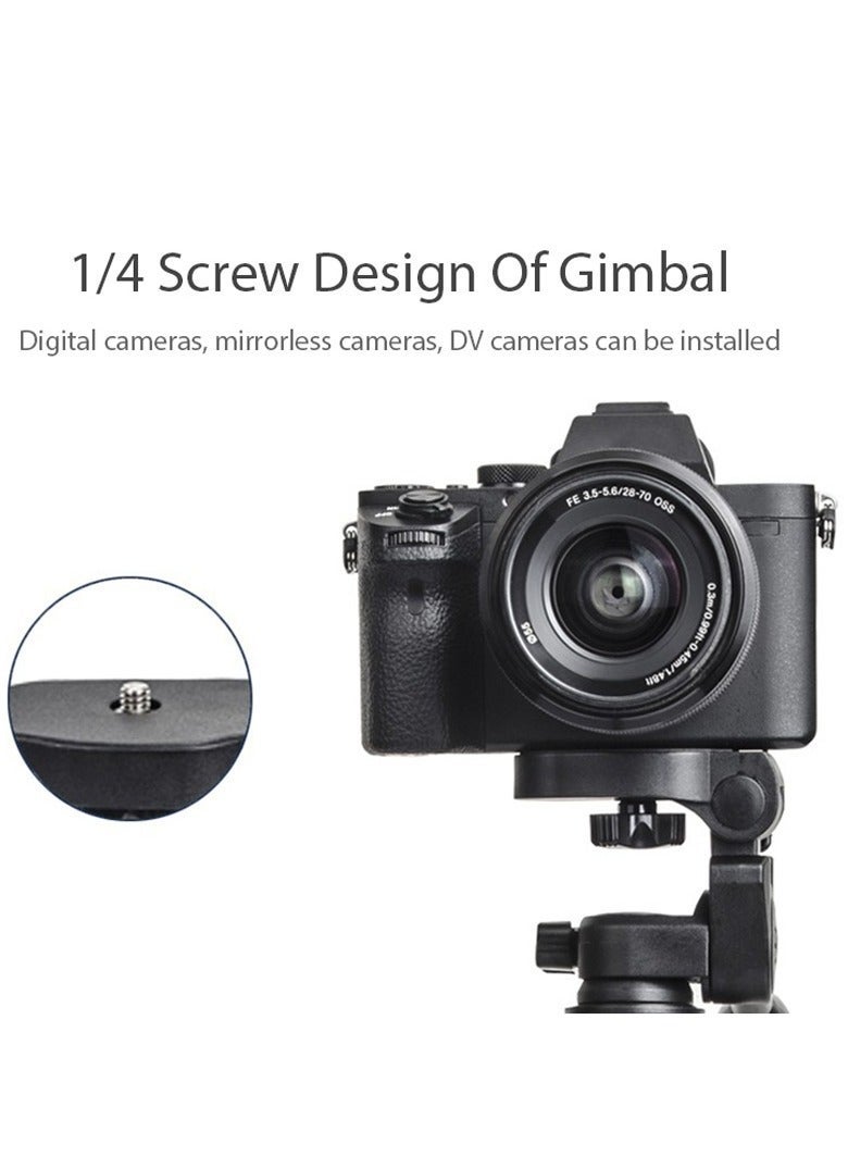 يونجتنج حامل ثلاثي القوائم (Tripod) شامل من YUNTENG للكاميرات والهواتف الذكية، مزود بجهاز تحكم عن بُعد لاسلكي - Image 3