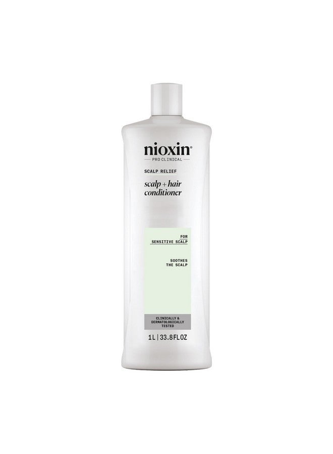Nioxin Scalp Relief Scalp + Hair Conditioner - Conditioner For Sensitive Scalp, 33.8 Fl Oz (Packaging May Vary) - Image 1