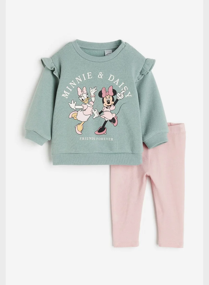 H&M Infant Disney Character Top & Leggings Set