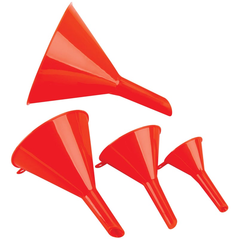 Performance Tool 1144 4Piece Funnel Plastic