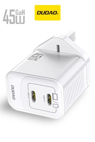 45W-2 Port-white