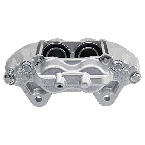 TRQ Front Brake Pad & Rotor Kit Brake Caliper Brake Pads Brake Rotor Ceramic Compatible with 2001-2007 Toyota Sequoia 2000-2006 Tundra - Image 4