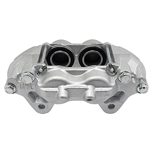 TRQ Front Brake Pad & Rotor Kit Brake Caliper Brake Pads Brake Rotor Ceramic Compatible with 2001-2007 Toyota Sequoia 2000-2006 Tundra - Image 3