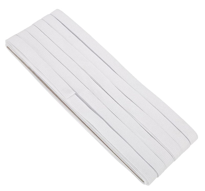 PRANSUNITA PRANSUNITA Elastic Imported 12 Half Inch Width Used in Dresses Pants Lingeries Children Frocks and Underwear Tailoring Sportswear Belts Waist Bands Suitcase Straps 25 MTS Pack 