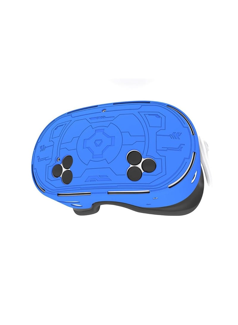 TPU Protective Case for Meta Quest 3S, Anti-fall, Anti-scratch, Dust-proof VR Host Shell, VR Headset Accessories (Blue) - Image 1