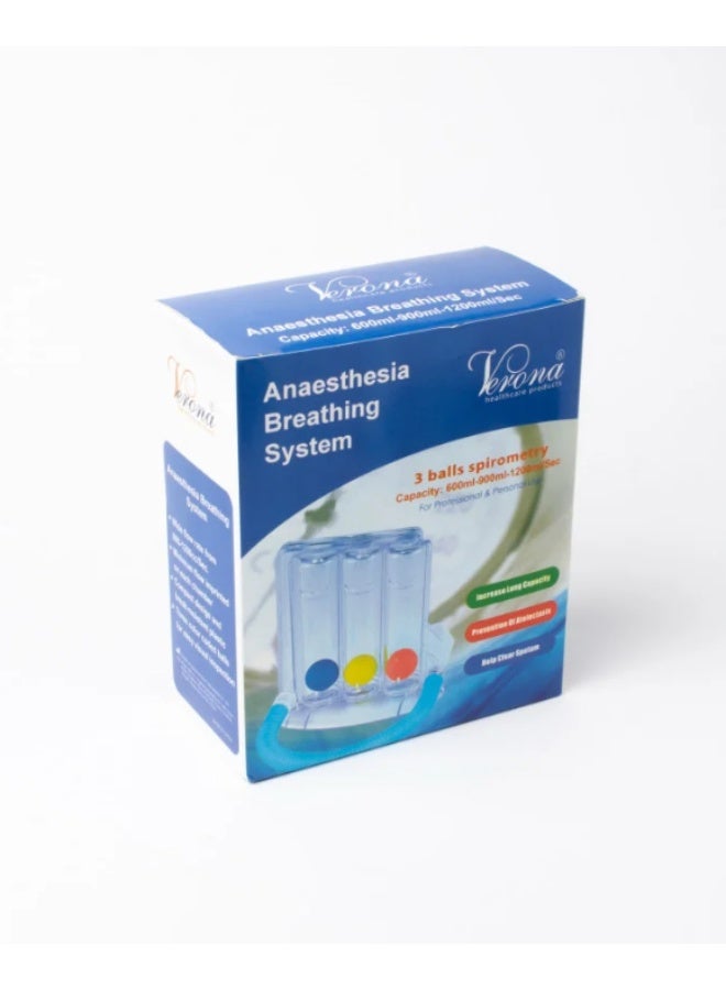 3 Balls Spirometer Respiratory Lung Exerciser - Image 1