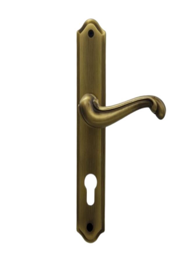 Doganlar Doganlar Turkish Aslan Cylinder Door Handle Set – Oxide  - Image 2