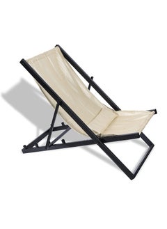 PRAMUKH FASHION PRAMUKH FASHION Light Zero Gravity Chair Portable Adjustable Back Garden Camping Chair Folding Lounge Chairs for Pool Area Adjustable Sun Lounger for Beach  - Image 1