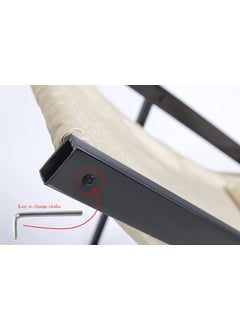 PRAMUKH FASHION PRAMUKH FASHION Light Zero Gravity Chair Portable Adjustable Back Garden Camping Chair Folding Lounge Chairs for Pool Area Adjustable Sun Lounger for Beach  - Image 5