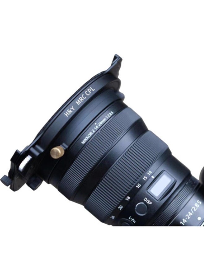 H&Y H&Y Filters 100mm K-Series Adapter Ring for NIKKOR Z 14-24mm f/2.8 S Lens (without CPL Slot)  - Image 3