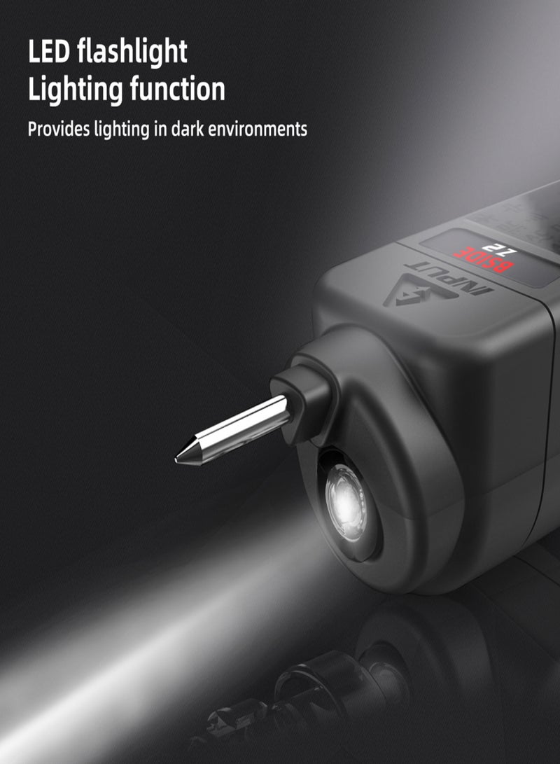 BSIDE Digital AC Voltage Tester Leakage Detector Electric Leakage Detect Pen 0-300V Non-contact Circuit Continuity Test Pen Live Wire Check with Backlight Display - Image 5